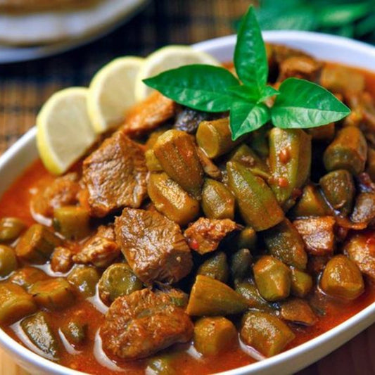 Okra Stew with Lamb