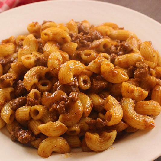 Macaroni with Minced Lamb